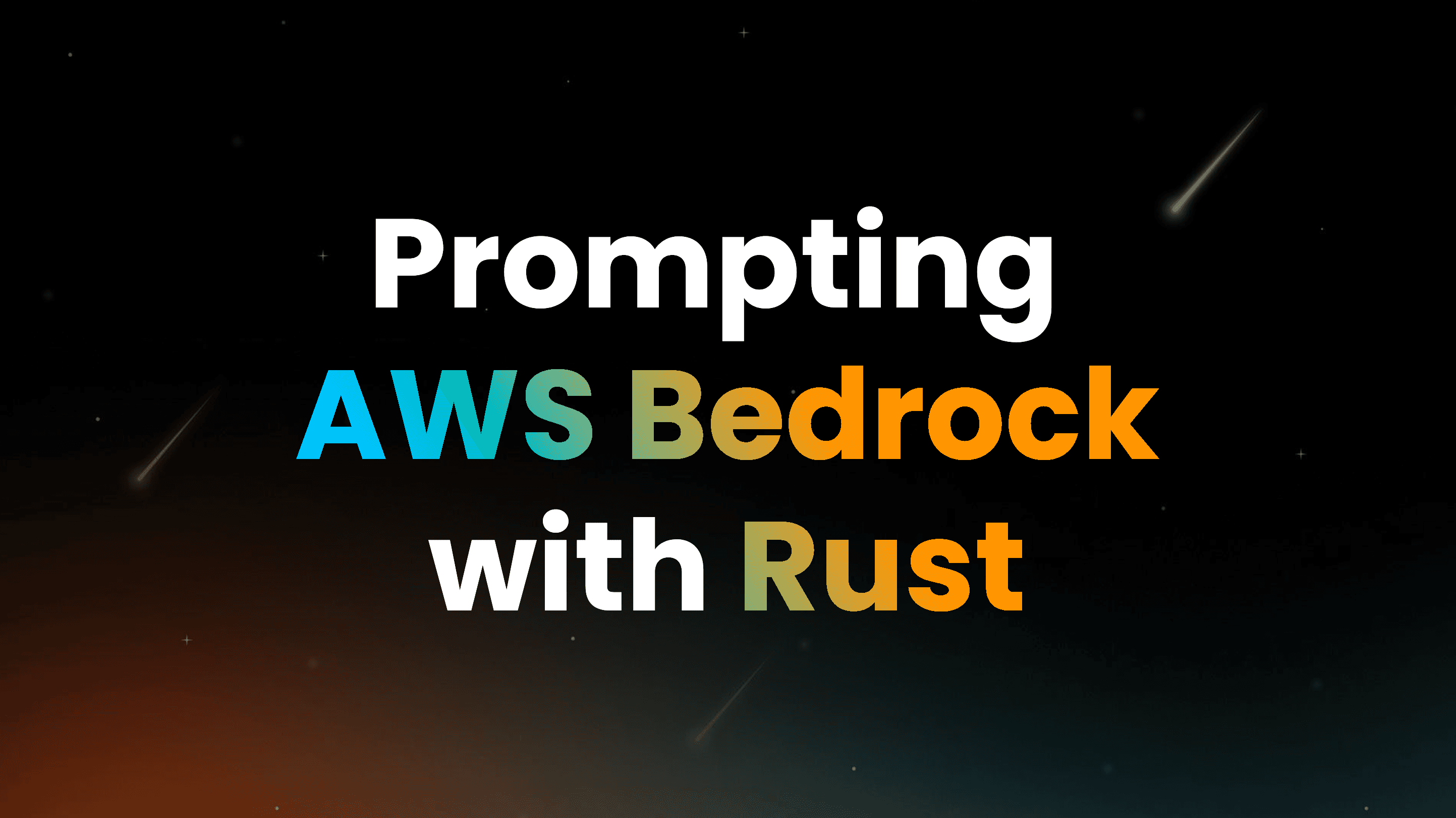 Prompting AWS Bedrock with Rust