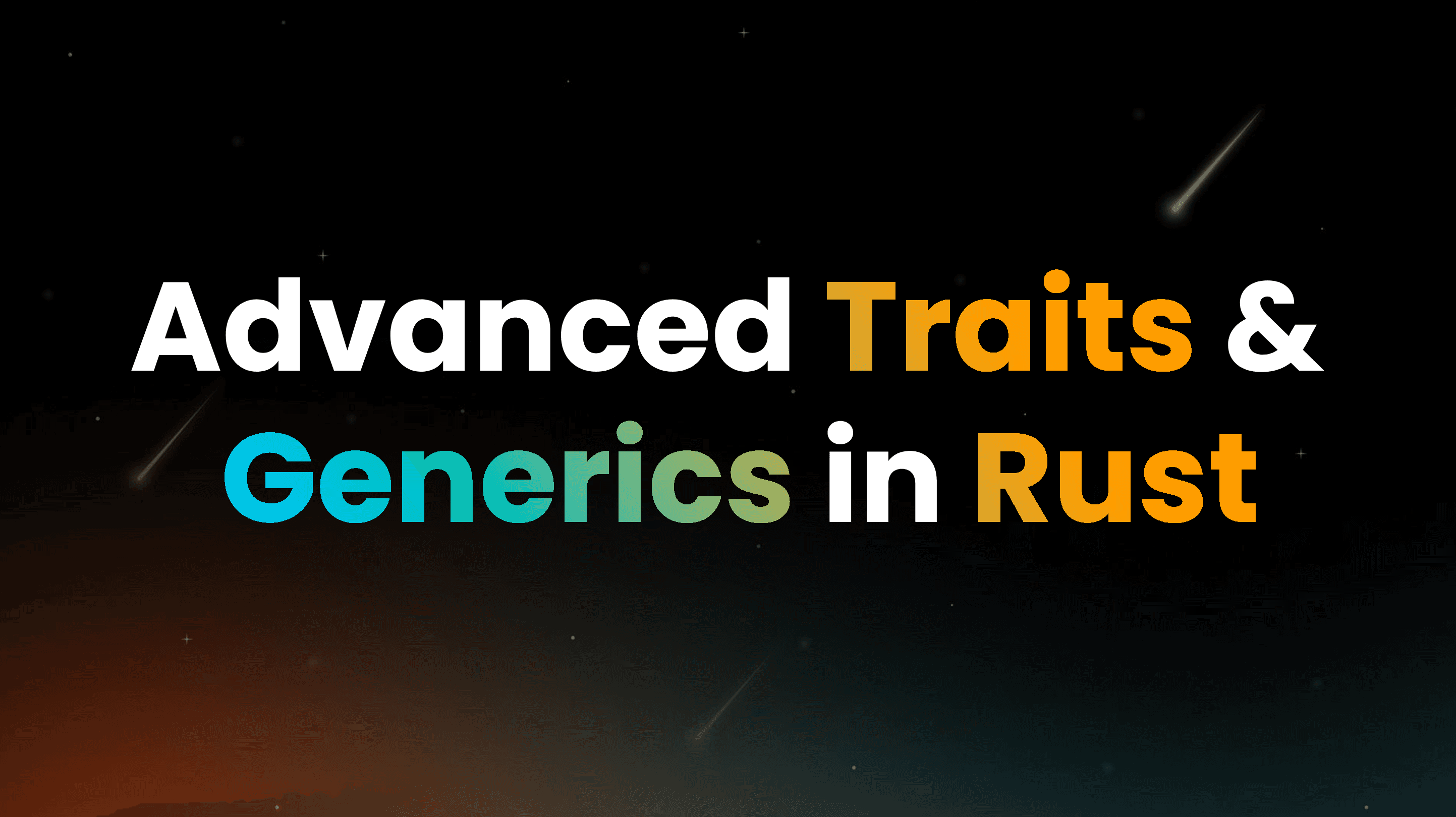 An introduction to advanced Rust traits and generics