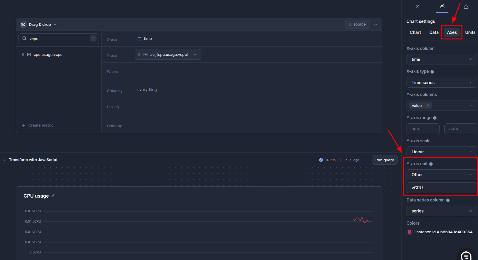 Click to expand image BetterStack CPU Usage Configured