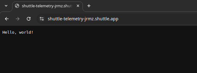 Click to expand image Shuttle Deploy Success