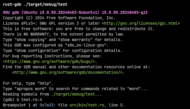 Click to expand image Rust-GDB Breakpoint